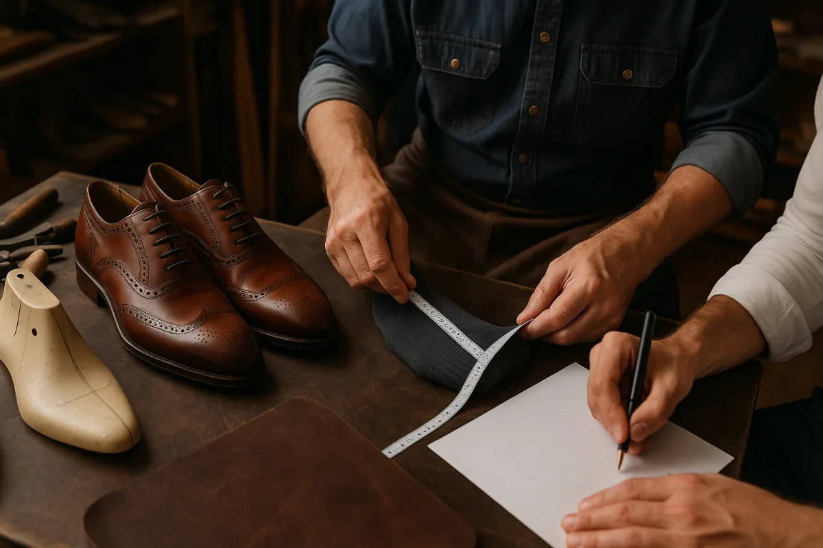 Scarpe artigianali su misura: da dove si parte per ordinarle senza errori