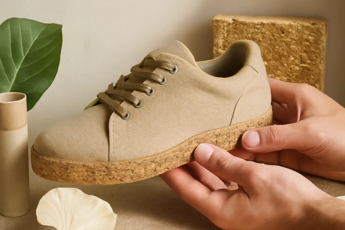 Scarpe fatte a mano sostenibili: materiali innovativi che sorprendono