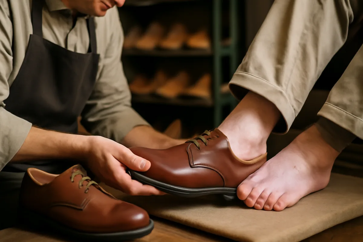 Scarpe artigianali per piedi sensibili: soluzioni su misura che cambiano la vita