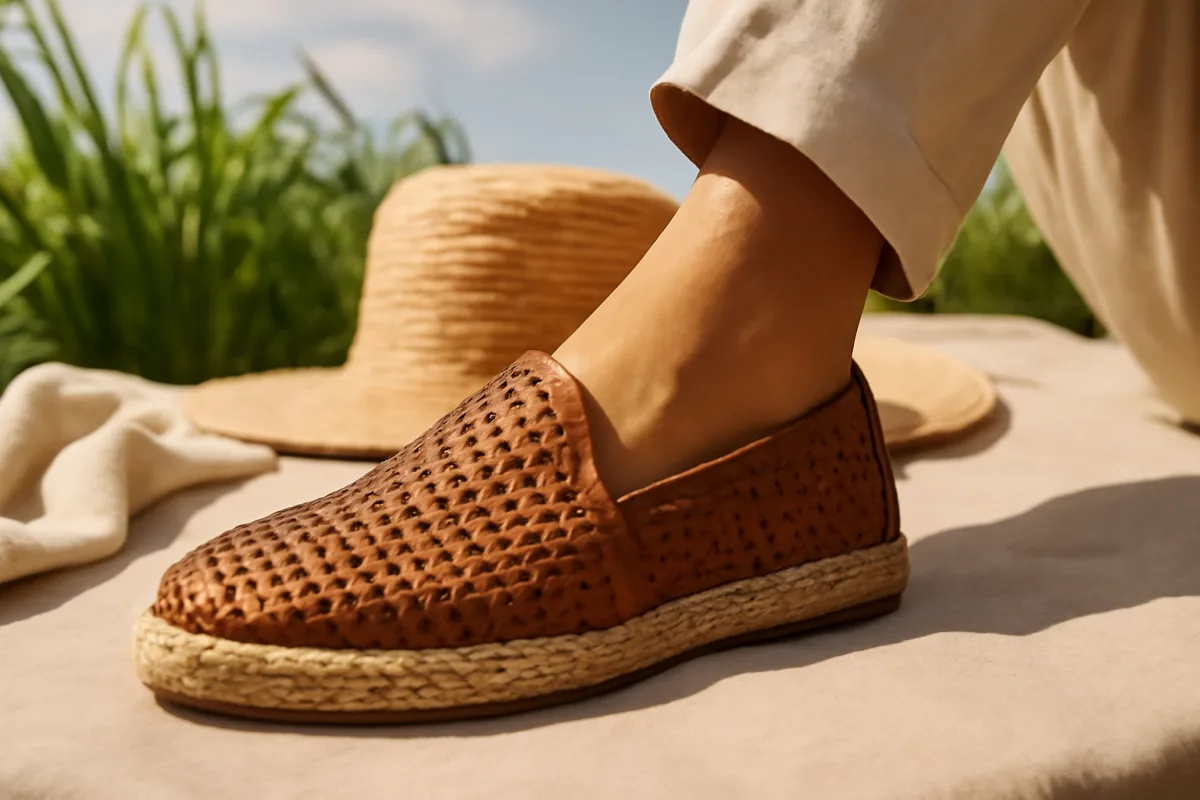 Scarpe fatte a mano adatte all’estate: traspirabilità e comfort naturale