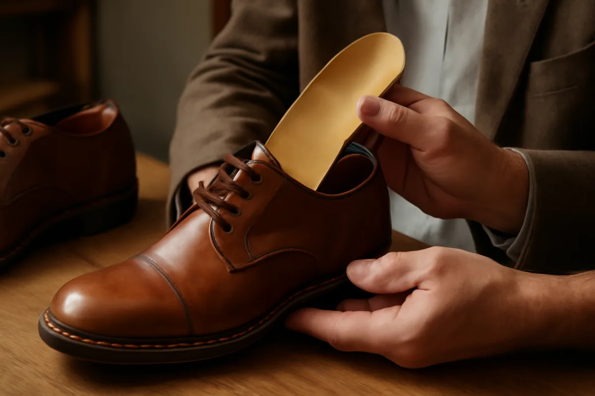 Scarpe artigianali con plantare estraibile: i benefici nascosti per chi ha esigenze specifiche