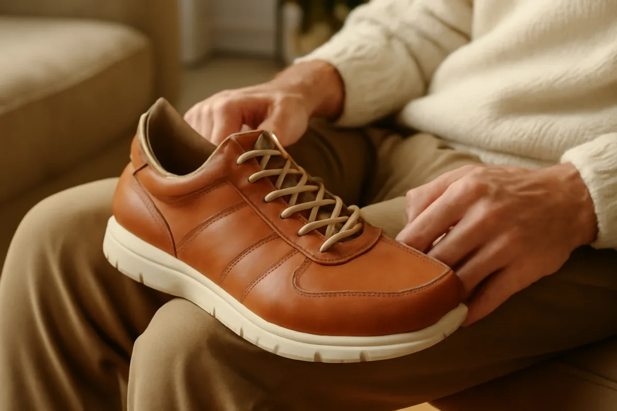 Scarpe artigianali da uomo sportive: comfort e materiali che fanno la differenza