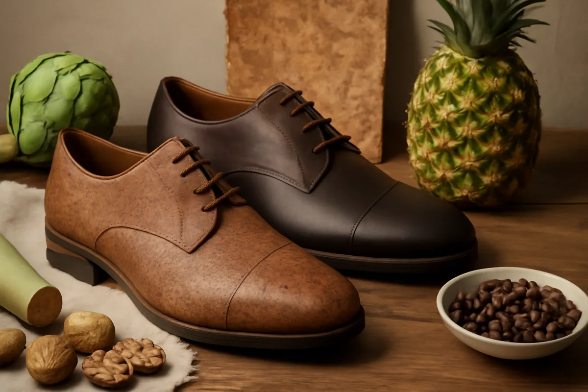 Scarpe artigianali vegane eleganti: materiali sorprendenti e risultati estetici