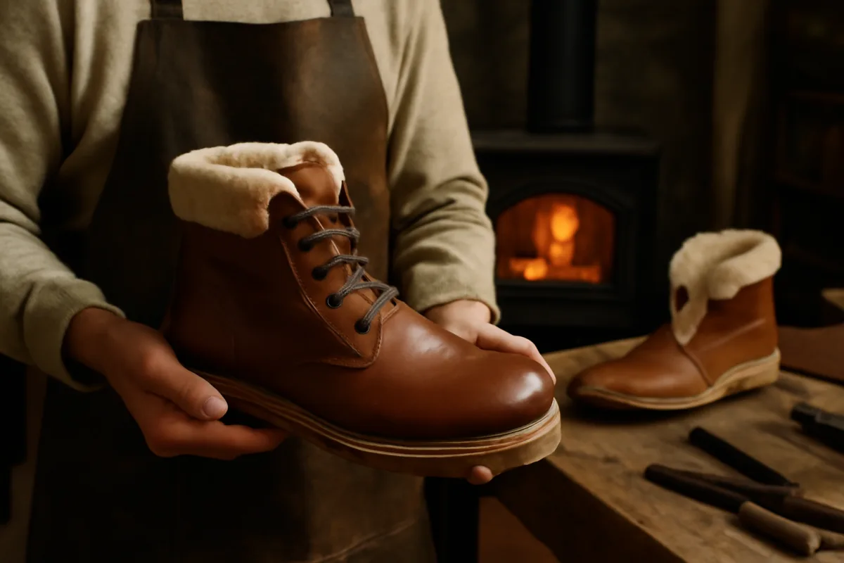 Scarpe fatte a mano invernali: perché scaldano di più rispetto a quelle di serie