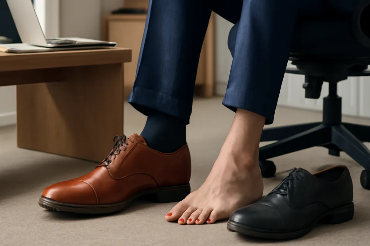 Scarpe da uomo fatte a mano per ufficio: perché sono più comode delle calzature standard