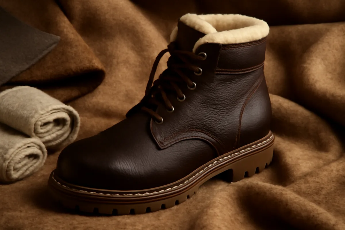 Scarpe artigianali invernali: quali materiali scegliere per affrontare il freddo al meglio