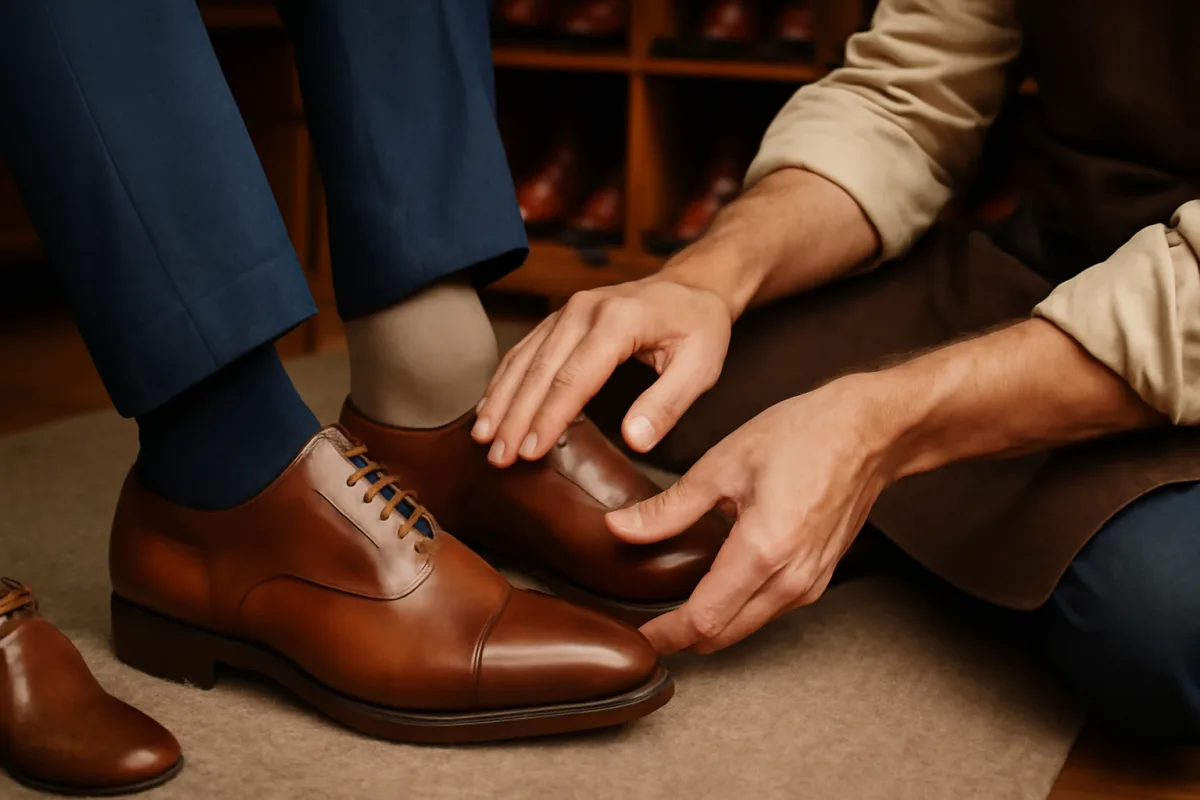 Scarpe artigianali da cerimonia: cosa controllare per garantire un comfort totale