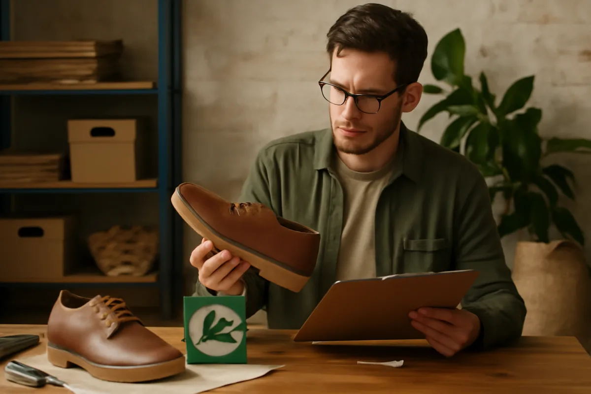 Scarpe artigianali sostenibili: come valutare la filiera produttiva prima dell’acquisto?