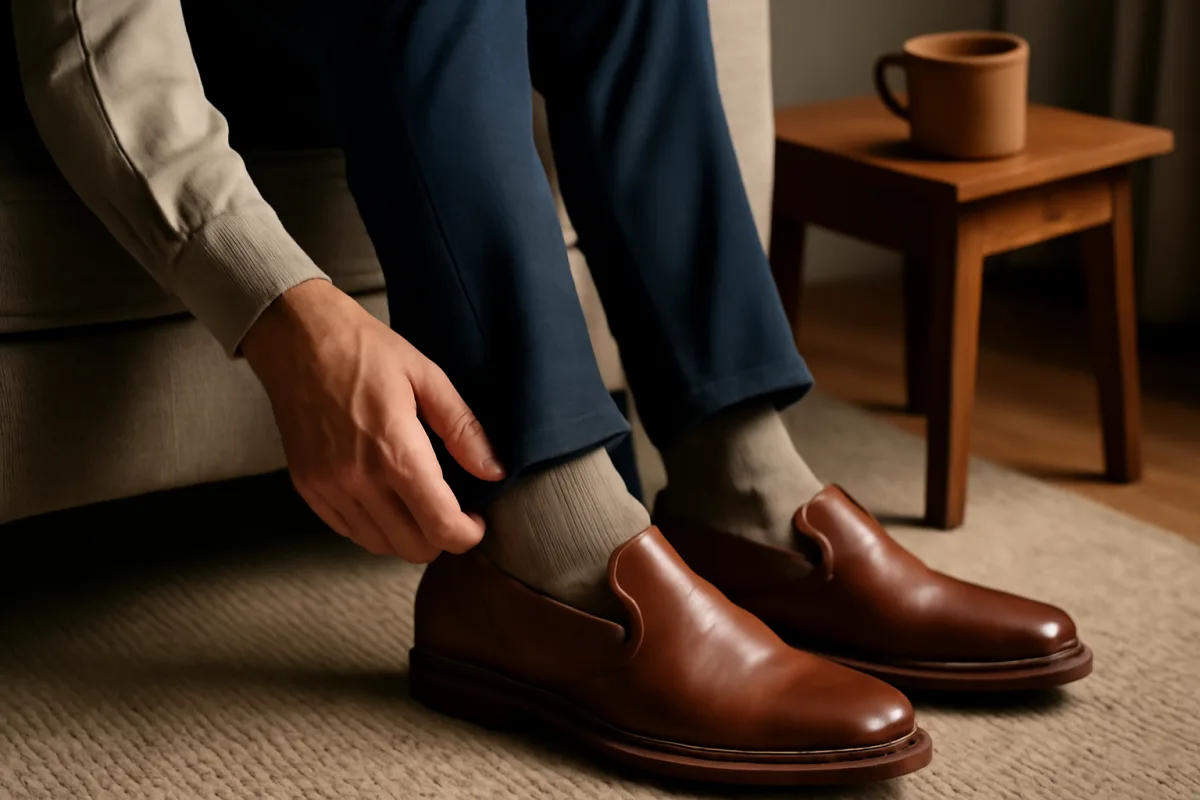 Scarpe artigianali slip-on: vantaggi segreti di una calzatura senza lacci