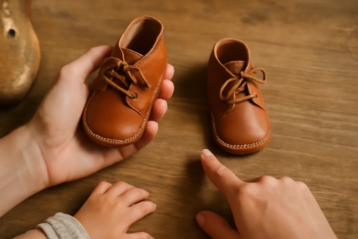 Scarpe artigianali toddler: come scegliere la prima scarpa fatta a mano per bambini?