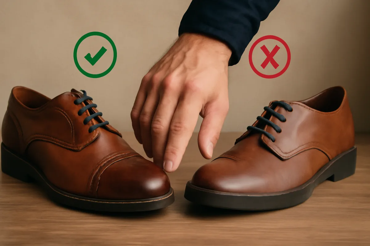 Qual è la differenza tra scarpe artigianali e industriali? Evita le scelte sbagliate al primo acquisto