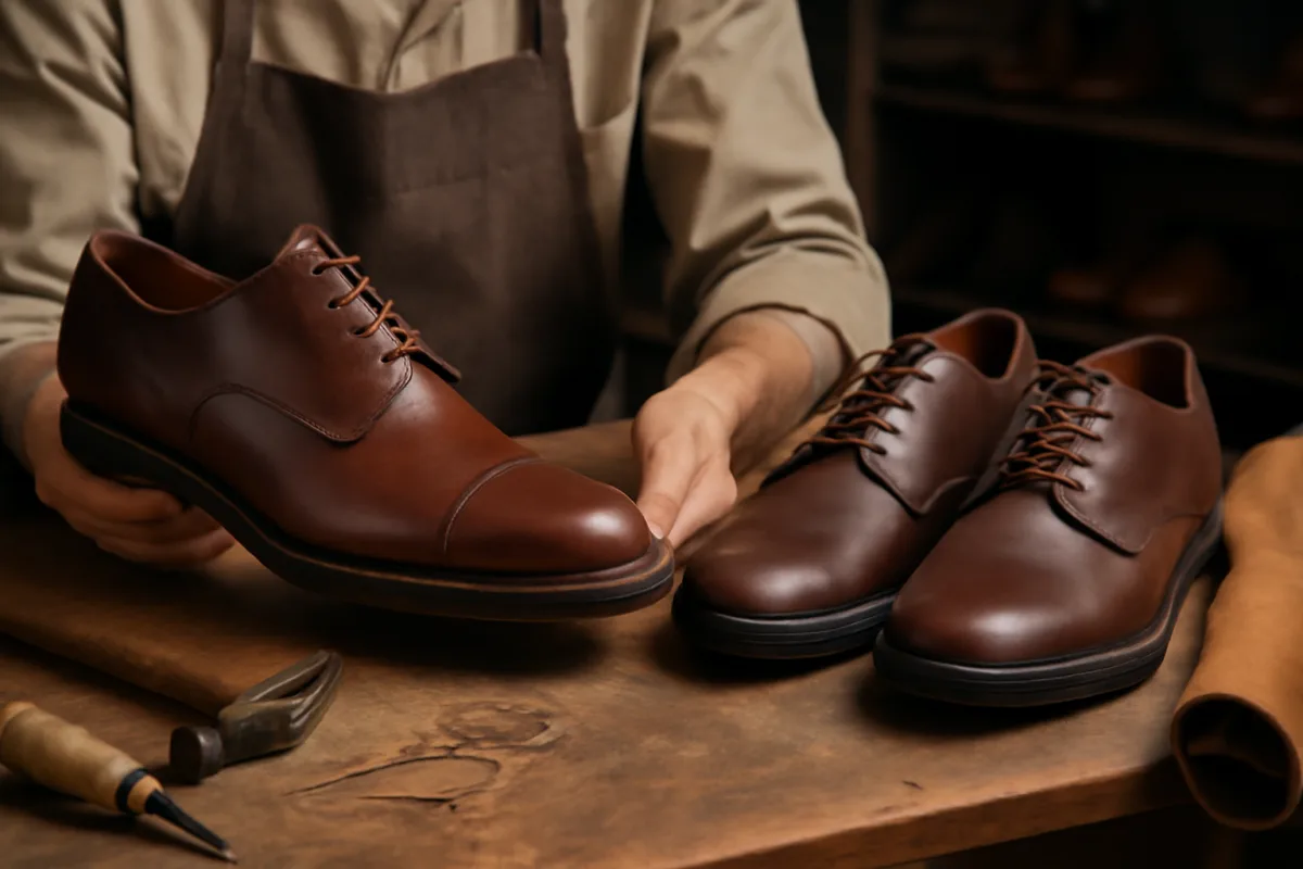 Scarpe fatte a mano: quali sono i vantaggi reali rispetto ai modelli di massa