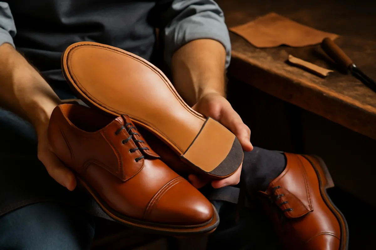 Scarpe artigianali con suola in cuoio: i motivi per preferirle agli altri materiali