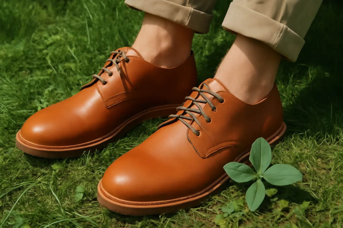 Scarpe in pelle conciata al vegetale: benefici per i tuoi piedi e per l’ambiente